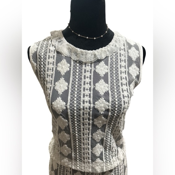 POL Cream Sheath Midi Dress | Sleeveless NWOT| Size S - Picture 3 of 7